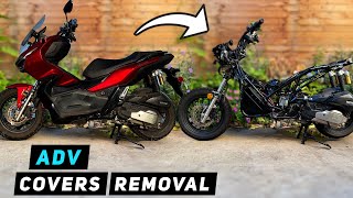 Honda ADV 150 - Complete Cover Removal Guide | Mitch's Scooter Stuff