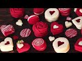 red velvet cookie box valentine s day cookie box how tasty channel