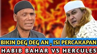 TERBONGKAR  ISI PERCAKAPAN HBS DENGAN HERCULES