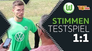"Viele Sachen schon besser umgesetzt" | Stimmen | VfL Wolfsburg - 1. FC Union Berlin | TL Schladming