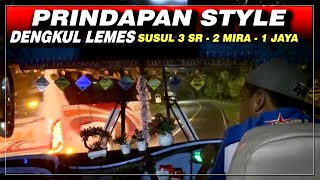 NGAWI-NGANJUK SUSUL 6 BUS‼️PRINDAPAN STYLE LARINYA GAK ADA OBAT||Trip Sugeng Rahayu 7571