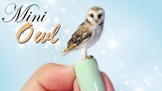 Miniature Owl Tutorial // Dolls/Dollhouse DIY