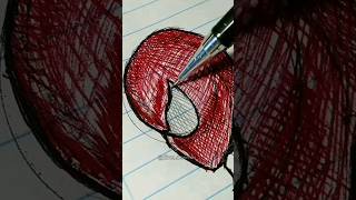 (ASMR) Drawing Spider-man🕷️|Gilson Desenhos #shortsdrawing #drawing #asmr #spiderman #milesmorales