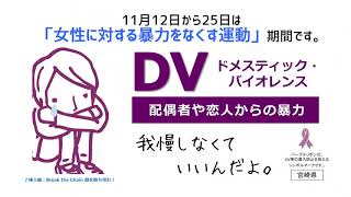 DV啓発動画「我慢しなくていいんだよ。～配偶者や恋人からの暴力～」