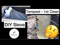 EASY DIY pond filter sieve / bakki shower tutorial Cheap and easy plus EA Tempest. #diy #filtration