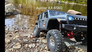 Fitting TRX-4M portal axles on my Austar AX-8560. How well do they fit? @rcawd