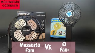 ESMİYOR !! MİNİ SOĞUTUCU FAN ❄️ - KARŞILAŞTIRMA - EL VANTİLATÖRLERİ