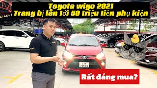 TOYOTA WIGO 2021 trang bị phụ kiện lên tới 50 triệu cực hời khi mua được xe này Hotline: 0907.052907