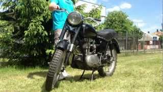 Polish Motorcycle Polski Motocykl Junak 1964 Classic