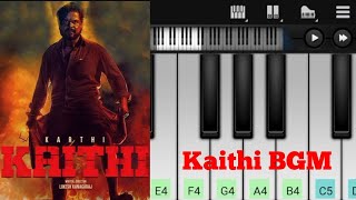 Kaithi BGM | Easy Piano Tutorial | Perfect Piano | Karthi