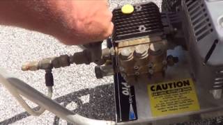 Pressure Washer Un-loader Internal Vs External