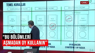 Oy kullanırken nelere dikkat etmeliyiz? Oy ve Ötesi Ynt. Krl. Bşk. Ertim Orkun detaylarıyla anlattı