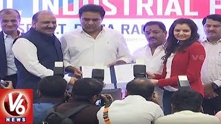 Minister KTR Presents Land Allotment Letters To FLO Women Entrepreneurs | Hyderabad | V6 News