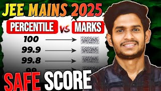 JEE Mains 2025 Jan Attempt : Expected Marks vs Percentile 22, 23, 24 Jan | Compare with Last Year 🤡