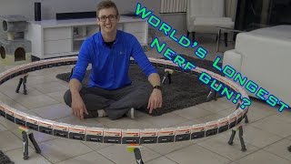 WORLD'S LONGEST NERF GUN 3.0 | 60+ BARRELS!