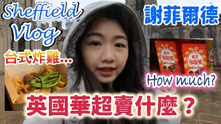 🇬🇧Sheffield追雪去❄️｜Sheffield景點（博物館、花園、市政廳、教堂）｜英國的台式炸雞🥲｜英國華超賣什麼？🤔