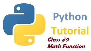 Python Tutorial#9 Math module in Tamil