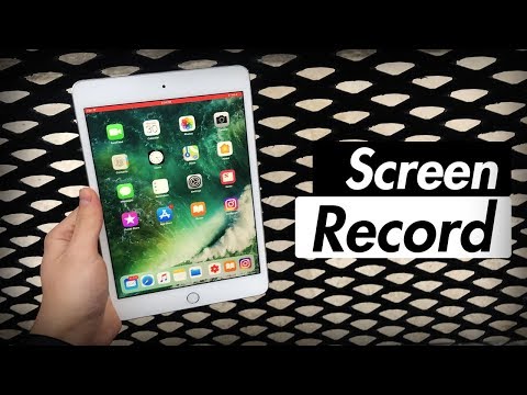 Screen Record iOS - How to Record Your iPad Screen Screen Record iOS - How to Record Your iPad Screen
