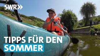 Schwimmen, Surfen Paddeln – Sommerliche Abenteuer am und auf dem Wasser | SWR Treffpunkt