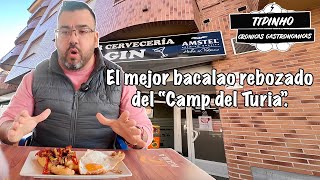 Almorzamos en el Bar Gin, los mejores rebozados de la comarca y especialistas en carnes a la brasa.