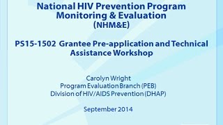 National HIV Prevention Monitoring and Evaluation