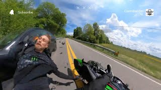 Extreme Speed Motorcycle Crash! | Banditos of the Week | CrashBanditoNL