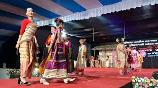 Traditional fashion show at AASU Bihu , Duliajan