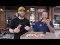 barstool pizza review nick s pizza with special guest bryce harper bonus hair flip