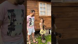 Сходила в огород 😂 папа в шоке от такого😨 #shorts #юмор #вайны #жиза