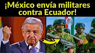 🇲🇽reacción México desafía a Ecuador con su PODER MILITAR!😱💚