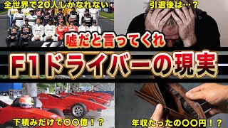 【驚愕】嘘だろ！？F１ドライバーの世界が残酷すぎた...！知られざるその真相とは！？【年収・下積み】