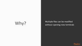 Advanced Vim : Opening Multiple Files | packtpub.com