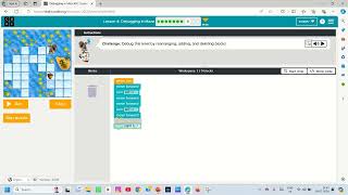 Debugging in Maze| Lesson 4| Level 8| Code.Org
