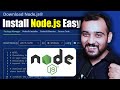 How to install Node.js in Windows 10/11 | Download & Run Node.js in VS Code in Easy Steps 🚀