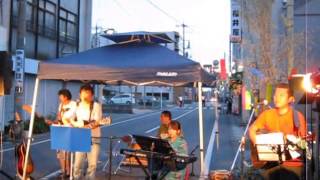 深谷七夕祭り路上コンサート2013・Skyy「夏がすぎそう...」