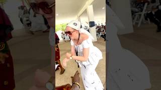 WHITE LADY DANCES KETE AT HER MOTHER INLAW’S FUNERAL|| GHANA || ASANTE AKYEM || KONONGO AND AGOGO