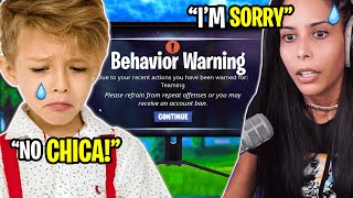 I Got a 6 Year Old BANNED (Fortnite - Battle Royale) Chica