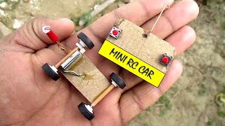 How To Make Worlds Smallest Rc Car At Home - Amazing DIY toy