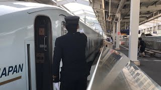 N700系7000番台 みずほ606号 鹿児島中央駅発車シーン 発車メロディー付き