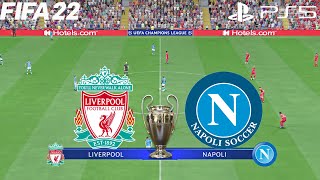 FIFA 22 | Liverpool vs Napoli - UEFA Champions League - Full Match & Gameplay PS5