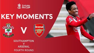 Southampton v Arsenal | Key Moments | Fourth Round | Emirates FA Cup 2020-21
