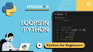 Python Loops Made Easy | For & While Loops in VS Code (Episode 6)