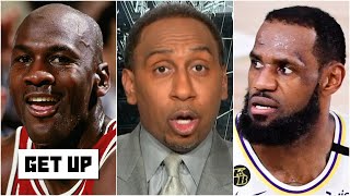 Stephen A. to LeBron: 'Consider yourself disrespected ... you'll never be my No. 1' over MJ | Get Up