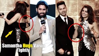 Samantha Ruth Prabhu Hugs Varun Dhawan Tightly,Naga Chaitanya In Dhootha | Citadel Honey Bunny