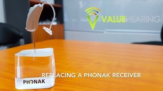 Replacing a Phonak Receiver (Audeo)