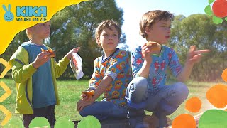 Pelle, Rasmus und Leo bauen einen Staudamm | ICH bin ICH | Mehr auf kikaninchen.de