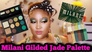 Milani Cosmetics Gilded Jade Eyeshadow Palette Review 💋 | Mayhem Beauty