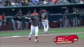 Luken Baker's broken-bat homer