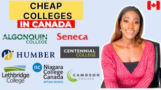 7 CHEAP COLLEGES IN CANADA FOR INTERNATIONAL STUDENTS | STUDY IN CANADA 2022.