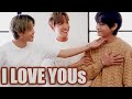 BTS & Kim Taehyung exchanging I LOVE YOUs